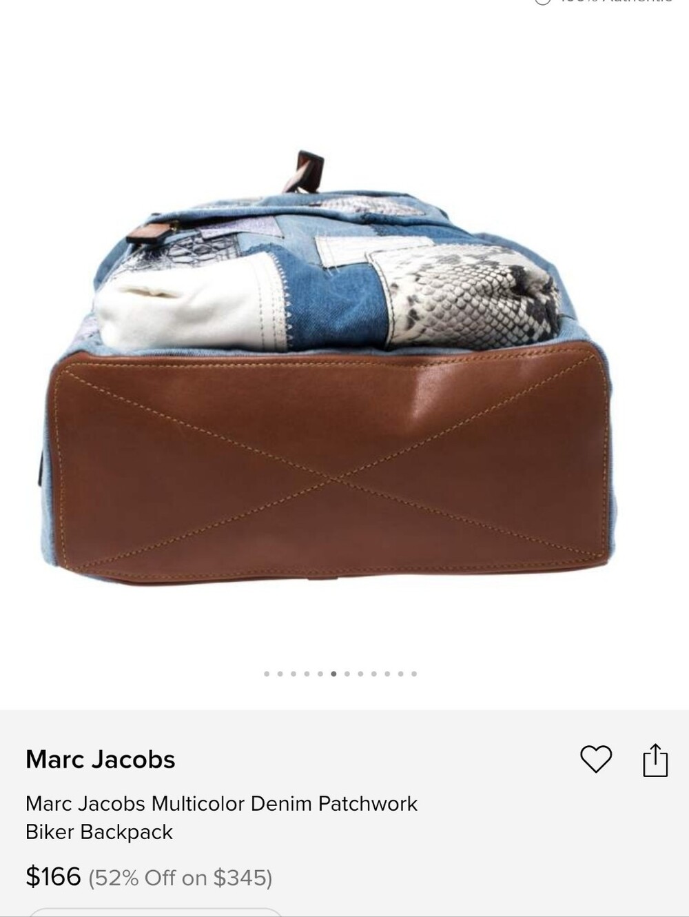 Marc Jacobs Patchwork Backpack - Picture 3 of 4